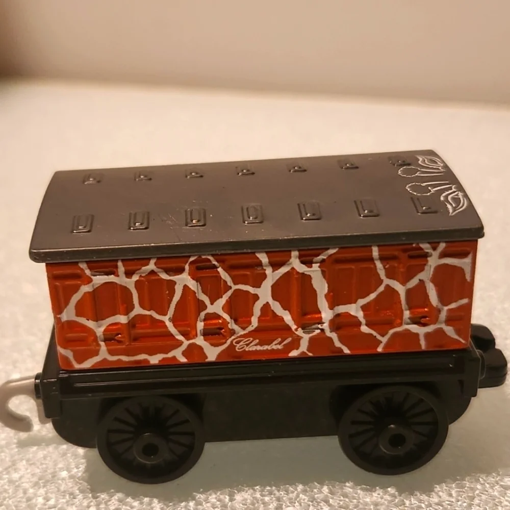 Thomas the Train Clarabel giraffe Sodor Safari‎ die-cast train car